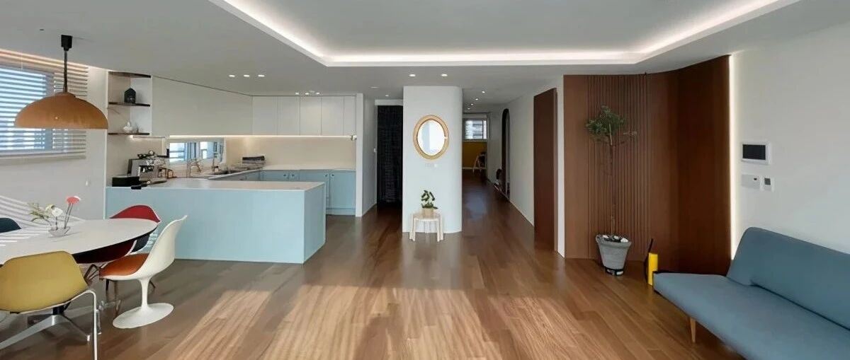 最有情调的129㎡三口之家，没请设计师，完工进门第一眼就着迷