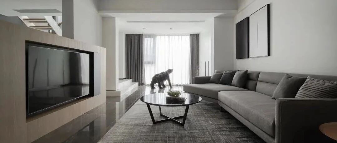 150㎡现代简约，满屋高级灰材质，现代时尚的家居，低调又档次