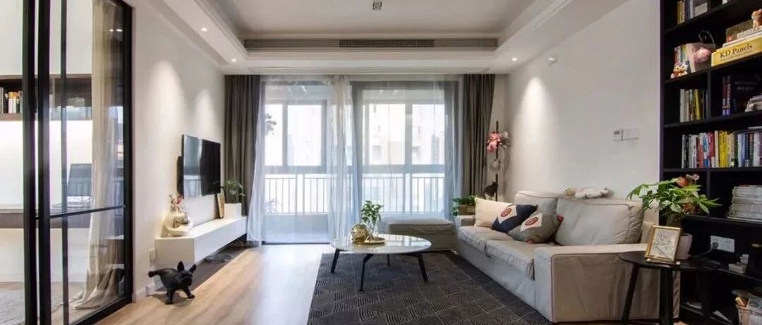 125㎡现代简约，大面积的三房，舒适轻松好漂亮