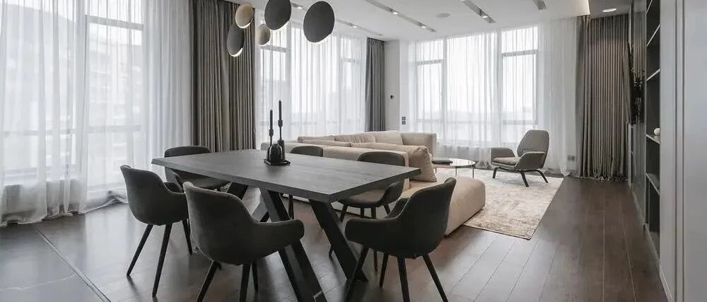 170㎡现代轻奢，高级时尚的大宅，优雅宽敞的空间，惬意自然！