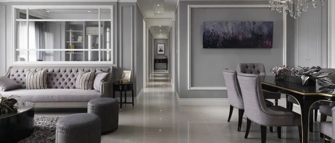 85㎡新古典风，闺蜜被卧室更衣室吸引，满眼的羡慕