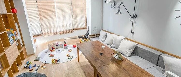 我有一个梦想，把客厅变成书房!这138㎡正是我向往的家