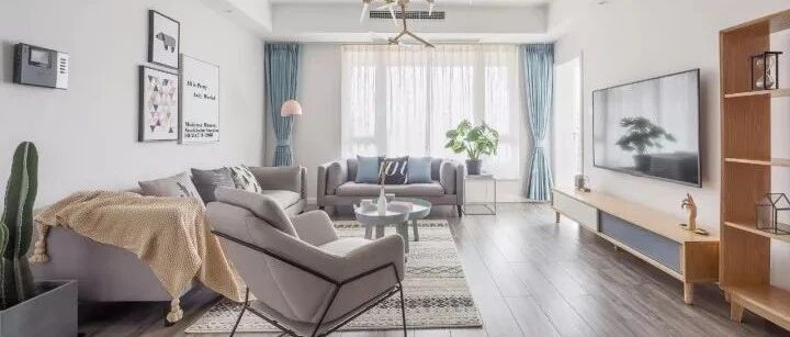 128平简约北欧风新家，装出了我们想象中北欧风格的样子！