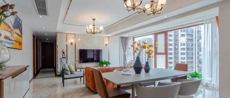 135㎡现代风，摒弃繁复华丽的式样和装饰，开启品质简雅生活！