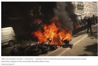 尴尬：政府花数十亿修复巴黎圣母院，法国穷人愤怒了！（组图） - 3
