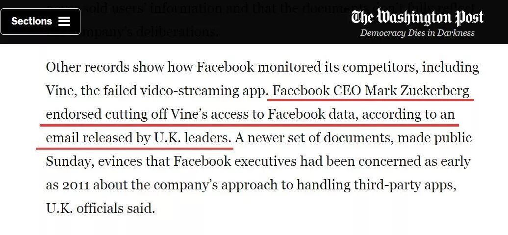 英国政府指责Facebook是
