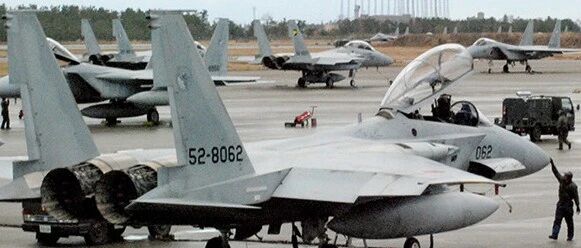 除夕突发！日本一架F-15战机疑似坠毁