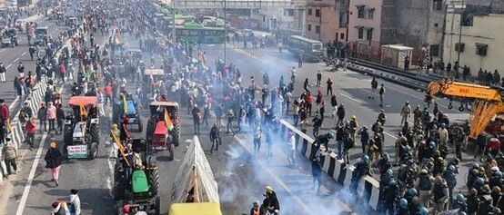 印度“国庆阅兵”当天，首都大乱