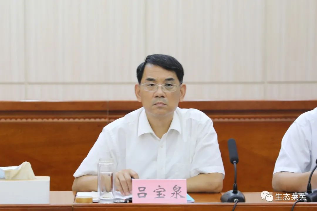 区委副书记,区委党的建设工作领导小组副组长吕宝泉出席会议.