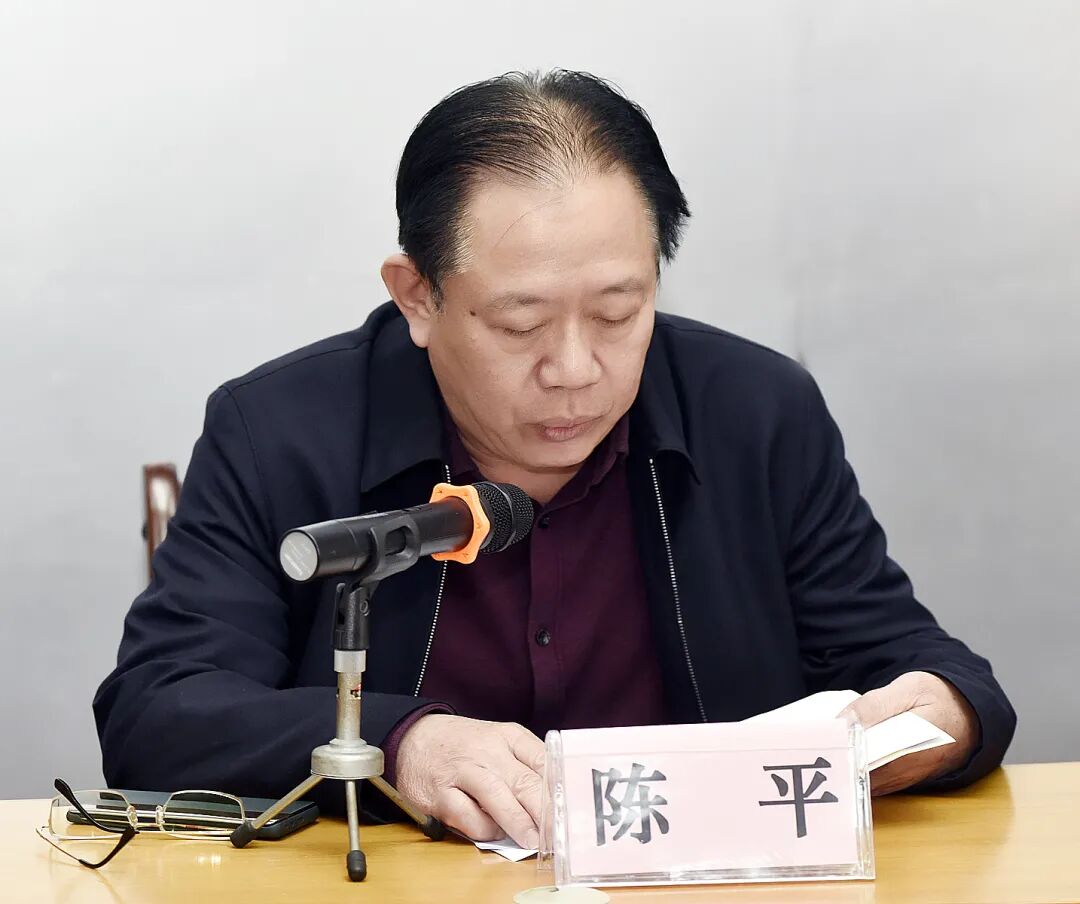 区教育局领导陈平潮阳区人民政府郑映微副区长在会上发表讲话.