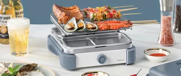 烧烤界的实力派，轻油少烟，多种用途，解锁更多健康美味！