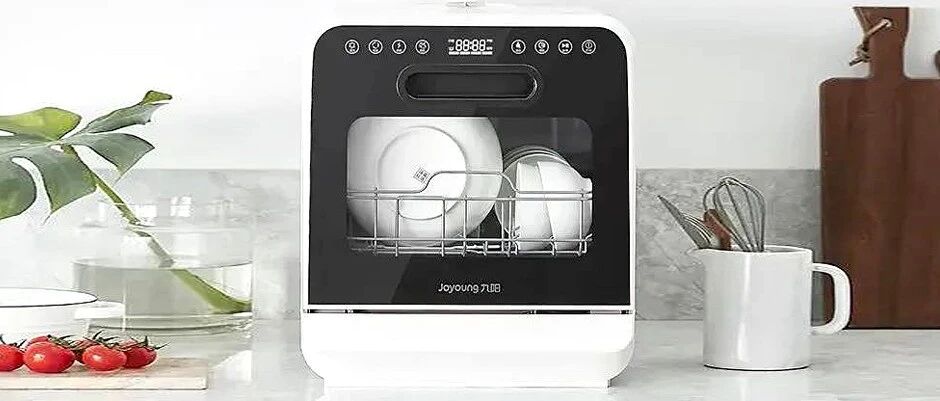 九阳超声波洗碗机，洗碗、洗果蔬、高温消毒样样行！告别手洗~