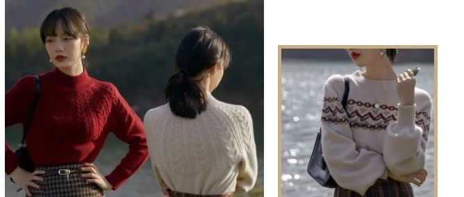 早春穿搭look！这几家高颜值春季毛衣店铺，谁穿谁美炸！