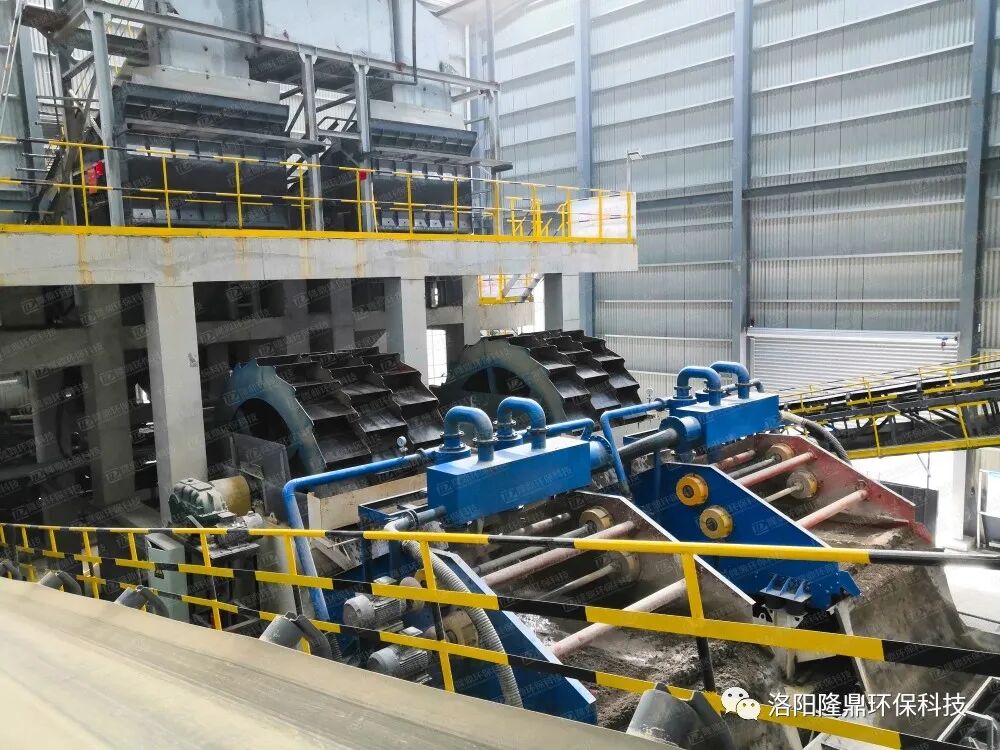 全程干货（洗砂机工艺流程图片）洗砂机工艺流程图解，(图1)