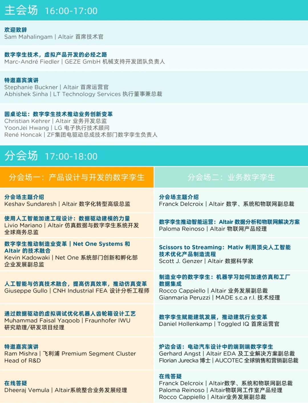 報名開啟丨ATCx Digital Twin：數字孿生技術會議，從概念到現實的圖3