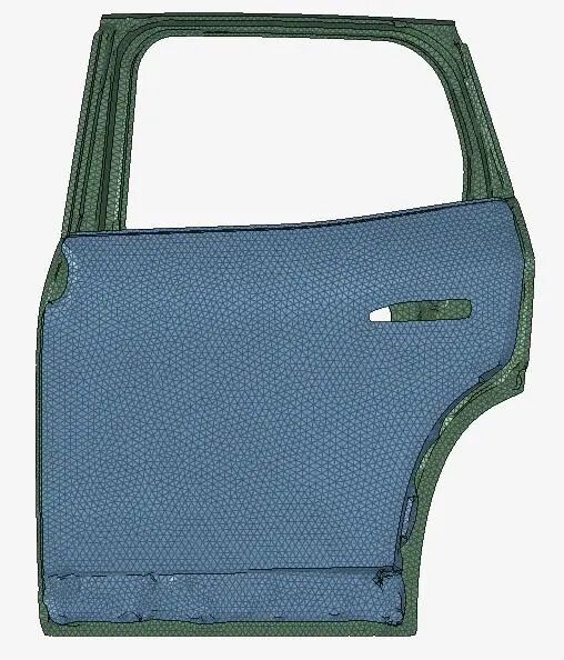 技术干货丨乘用车高频电磁网格划分指南（HyperMesh for Feko）的图12