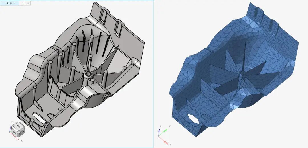 技术干货丨乘用车高频电磁网格划分指南（HyperMesh for Feko）的图9