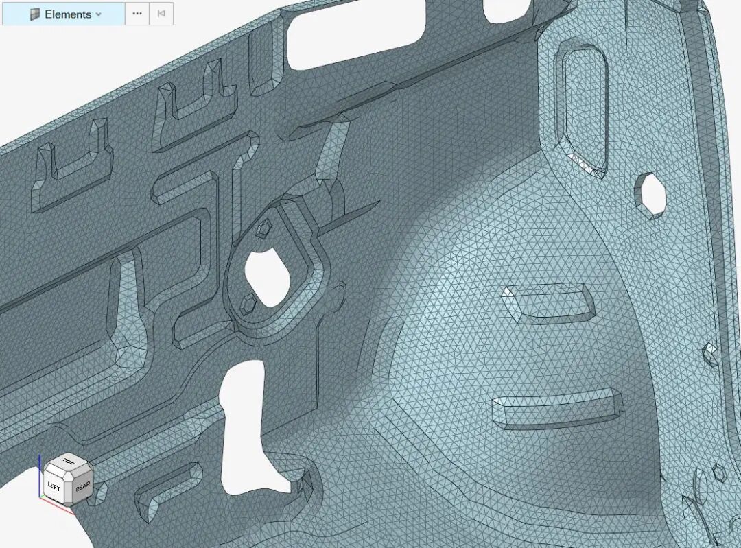 技术干货丨乘用车高频电磁网格划分指南（HyperMesh for Feko）的图22