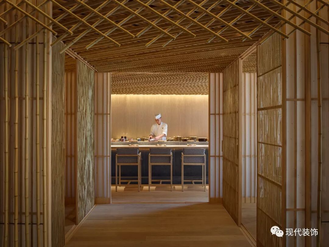 梁志天x隈研吾 竹 餐廳 尋覓江户時代日式庭院的素雅之美 現代裝飾 微文庫