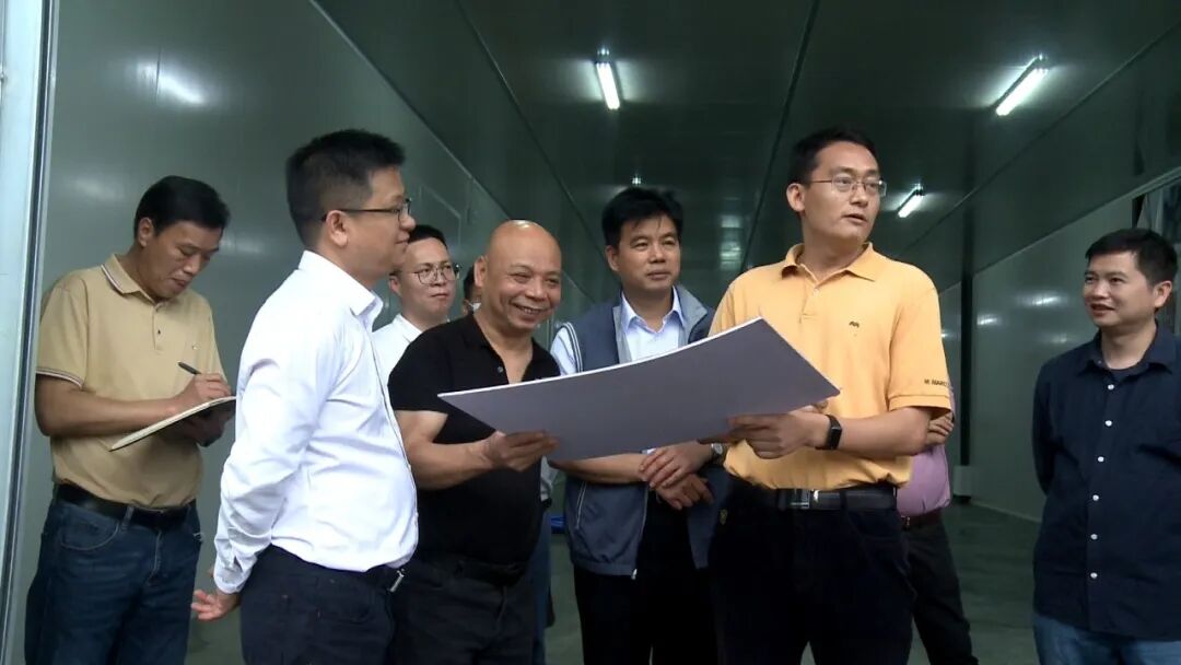 随后,市领导秦波还深入广东新领航肉鸽生态农业公司和粤港澳大湾区"菜