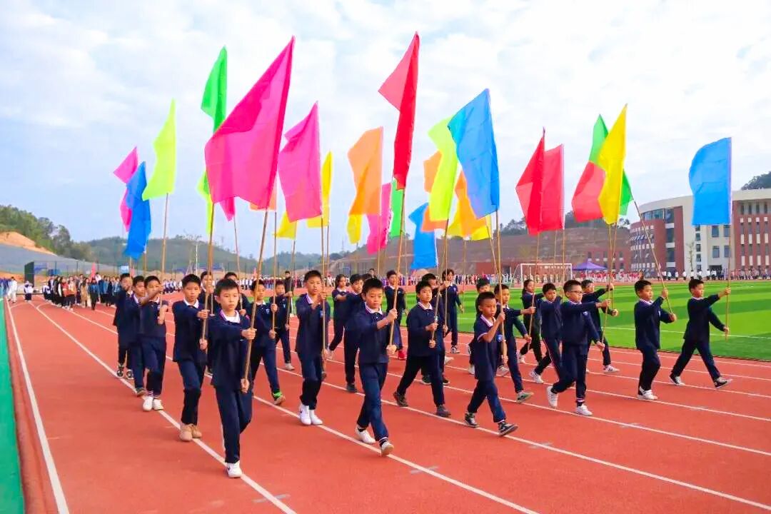 全程燃爆广宁县钱学森学校第一届体艺节太耀眼