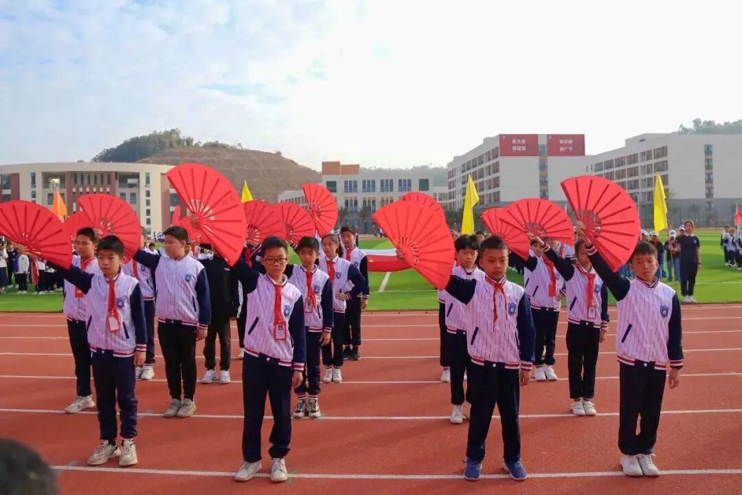 全程燃爆广宁县钱学森学校第一届体艺节太耀眼