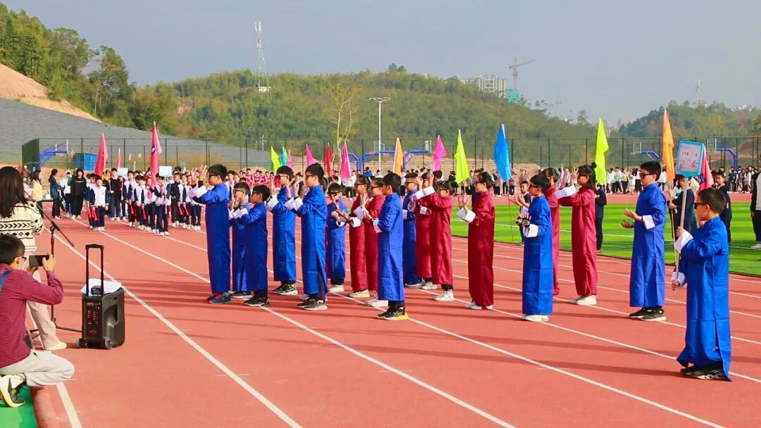 全程燃爆广宁县钱学森学校第一届体艺节太耀眼