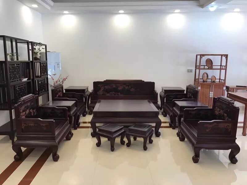 红木家具工艺流程示意