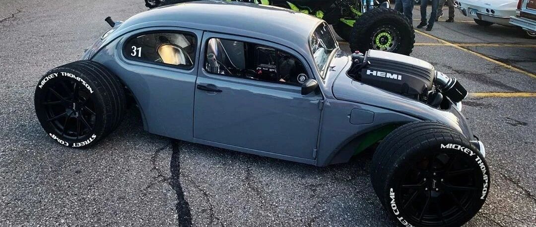 HEMI发动机上身，呆萌甲壳虫秒变肌肉车