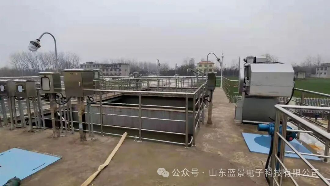 安徽省某市5个农村污水处理厂使用蓝景水质监测