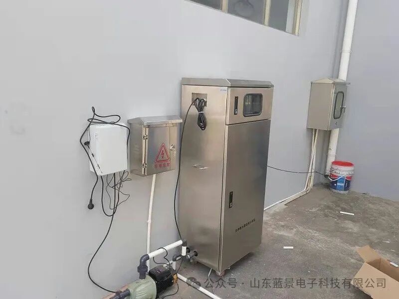 上海某污水泵站安装案例-多参数水质在线分析仪