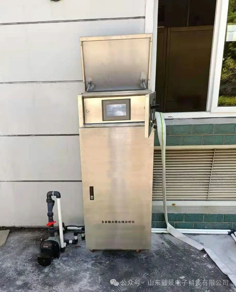 上海某污水泵站安装案例-多参数水质在线分析仪