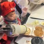 大兴亲子小小汉堡师~百联清城肯德基DIY贝壳贴画+DIY汉堡+参观后厨+打冰激凌！