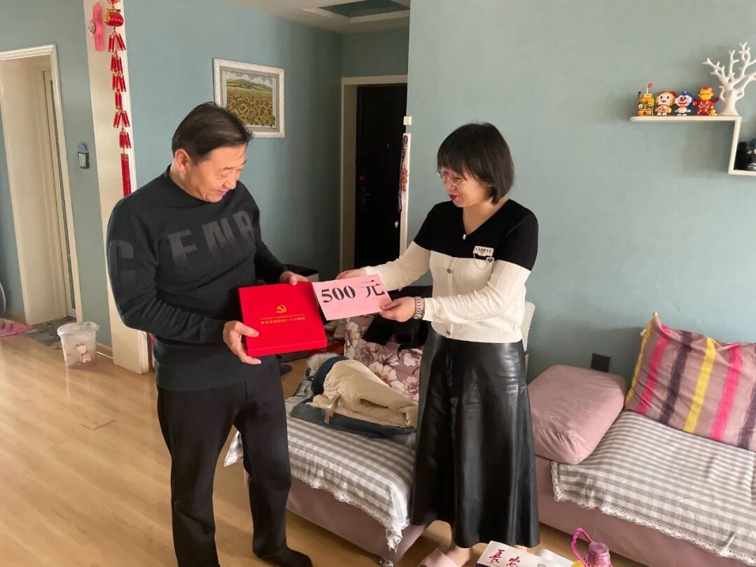 新春走基层丨金银川垦区人民法院走访慰问退休老干部