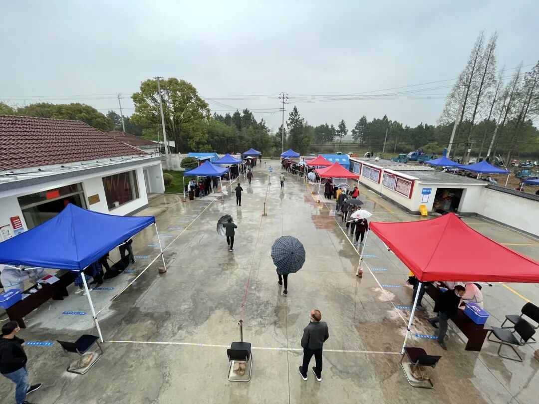 【疫情防控】涛城镇积极开展区域核酸检测演练-郎溪县人民政府