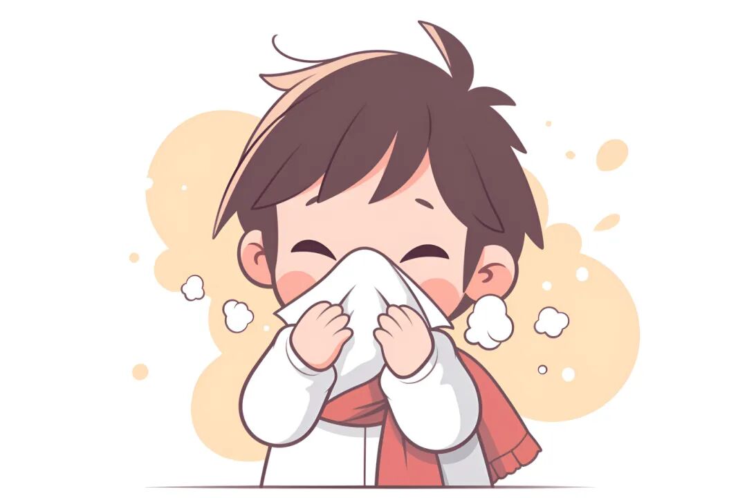 摄图网_601441805_插图儿童打喷嚏（企业商用）.jpg