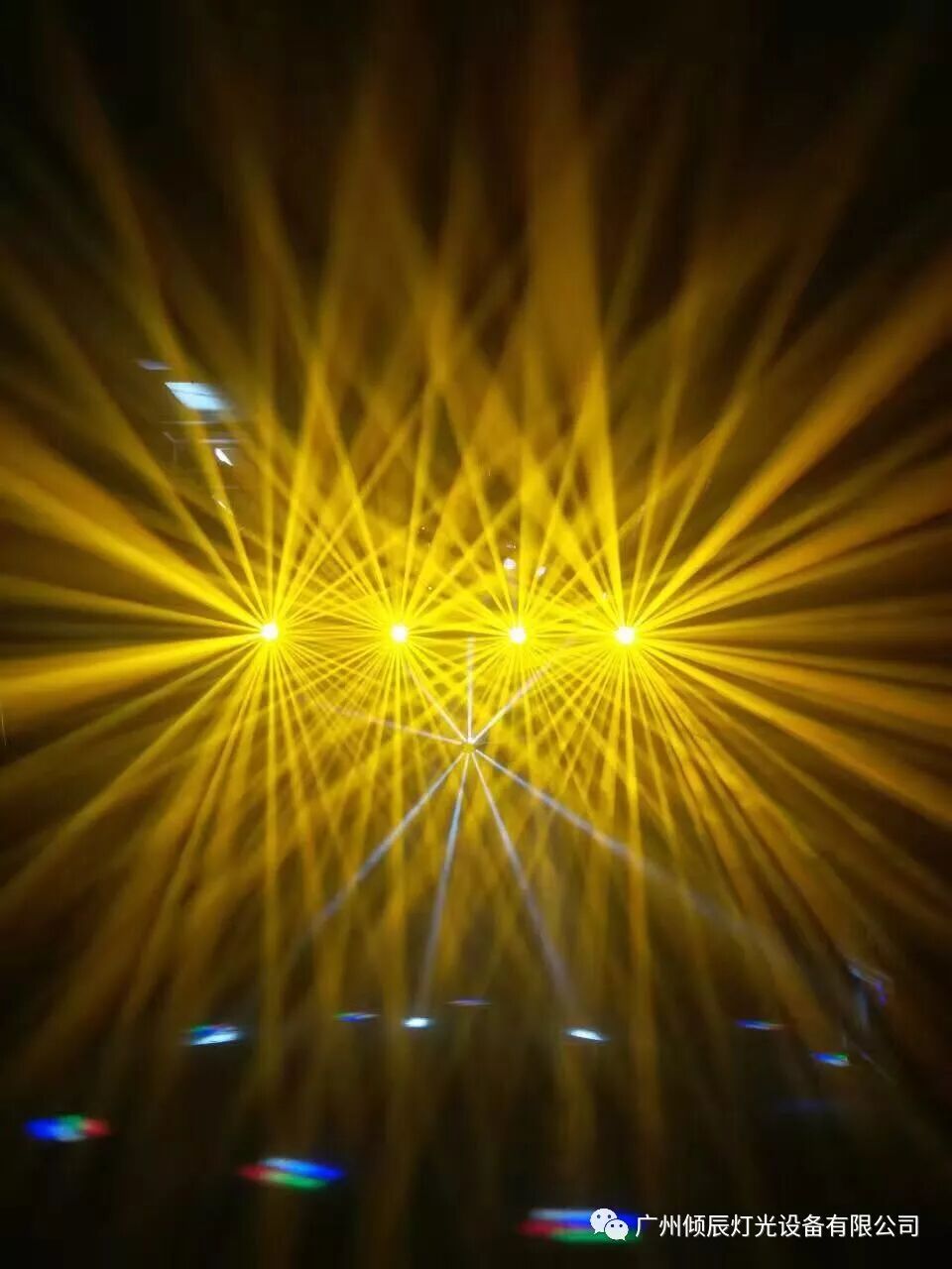 倾辰灯光—260w光束图案灯,图案三倍放大,双棱镜,小体积,大效果!