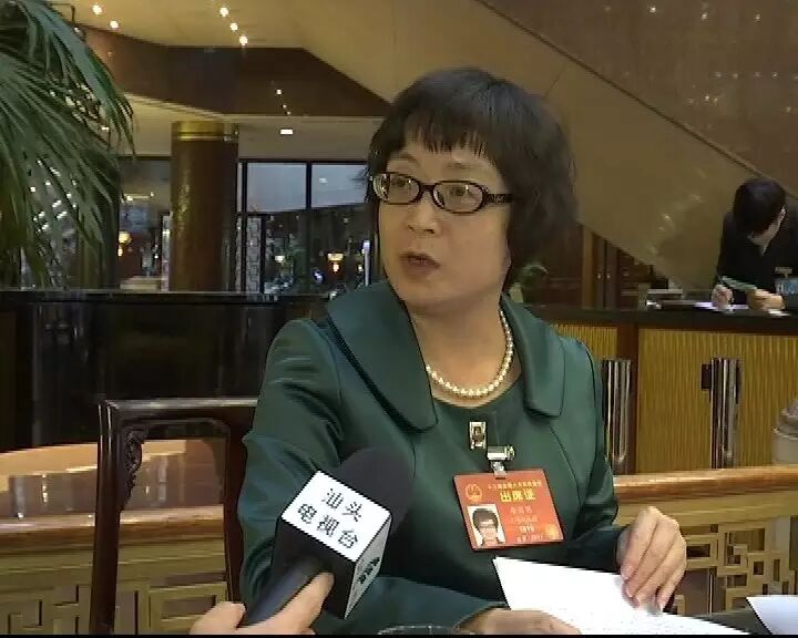 全国人大代表汕头金山中学校长李丽丽