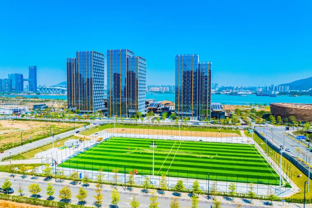 横沥国际金融岛足球公园 1 号场 28 号将正式启用01.jpg