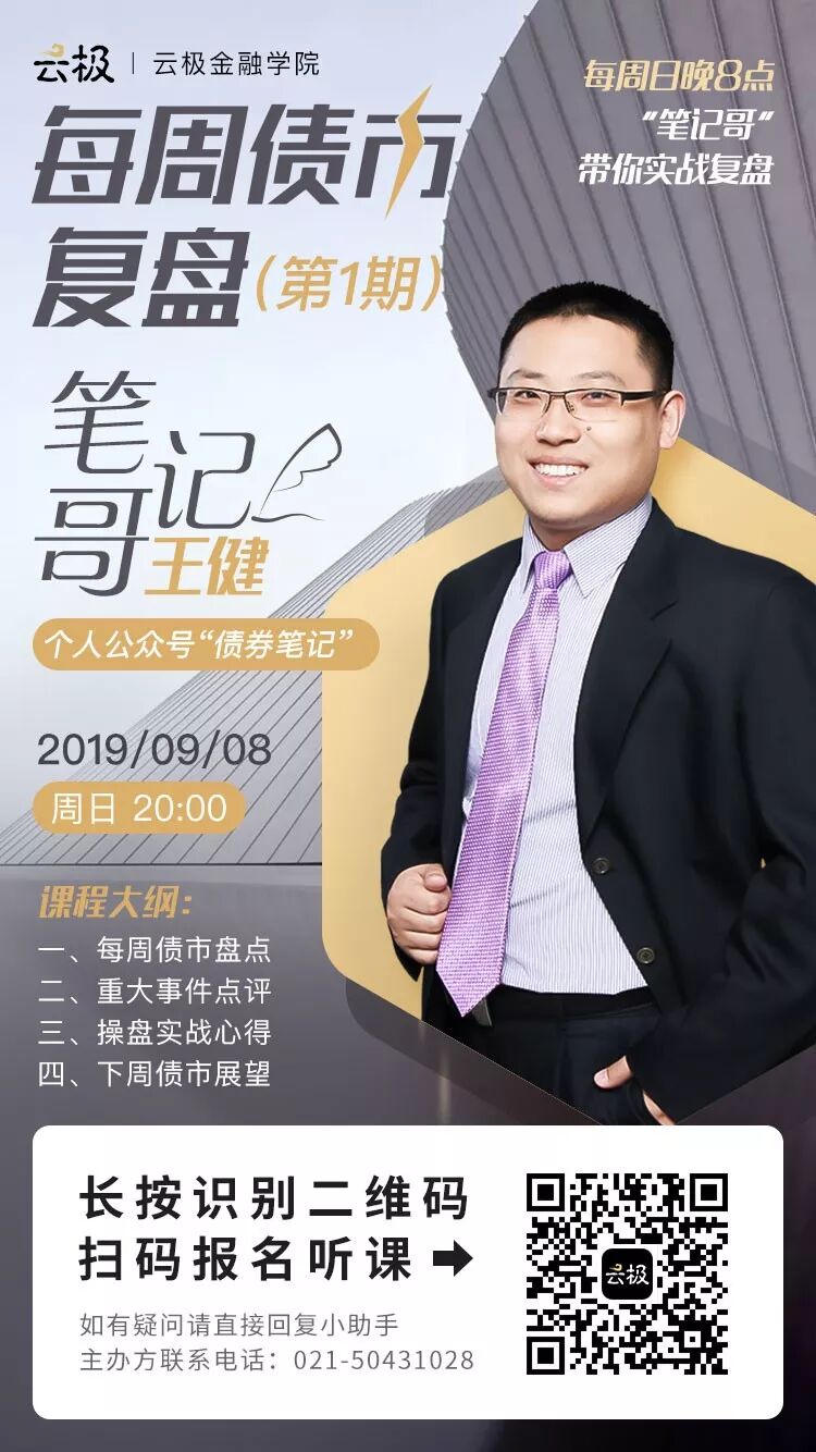 「今晚8点」姚煜丨红利淡出下的信用债投资