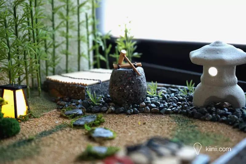 以一方庭院山水 容千山萬水景象 手工製作1 12日式庭院微縮模型 Kiinii 微文庫