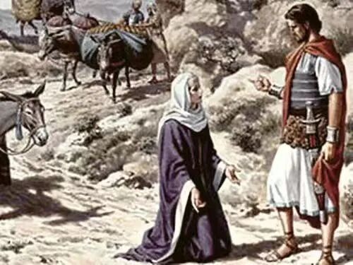 大卫为什么迎娶美丽的亚比该