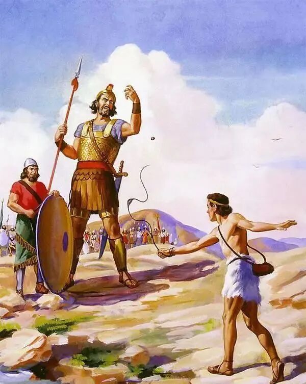 少年大卫因何战胜勇士歌利亚？