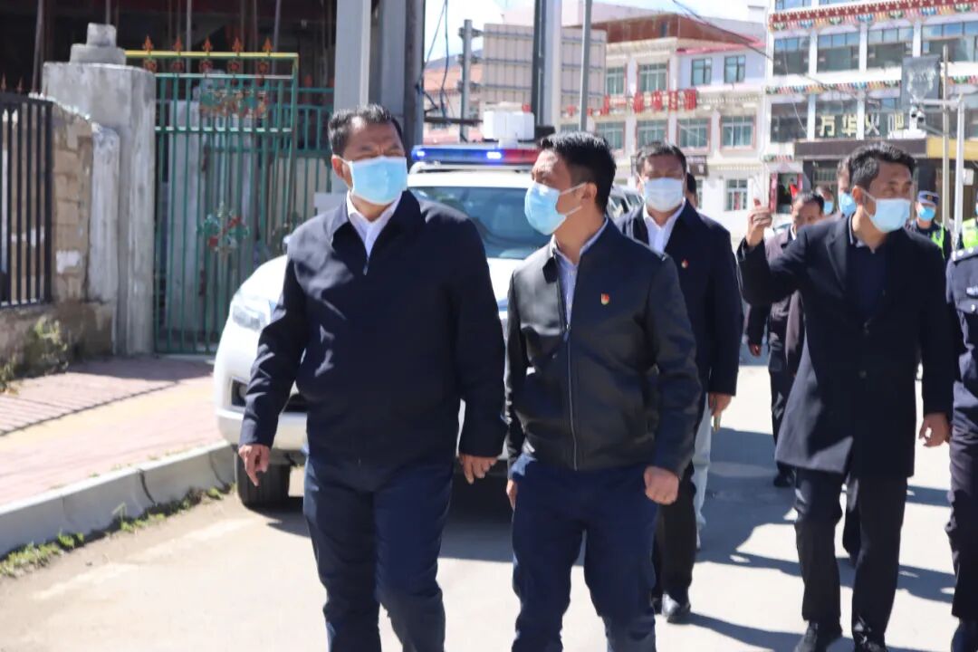 达日县人民政府—【护航二十大】县委副书记,县长索南嘉曲率队深入