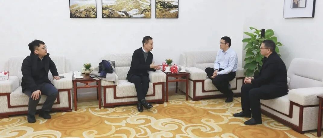 南京传媒学院董事长、创始人蒲树霖一行到访