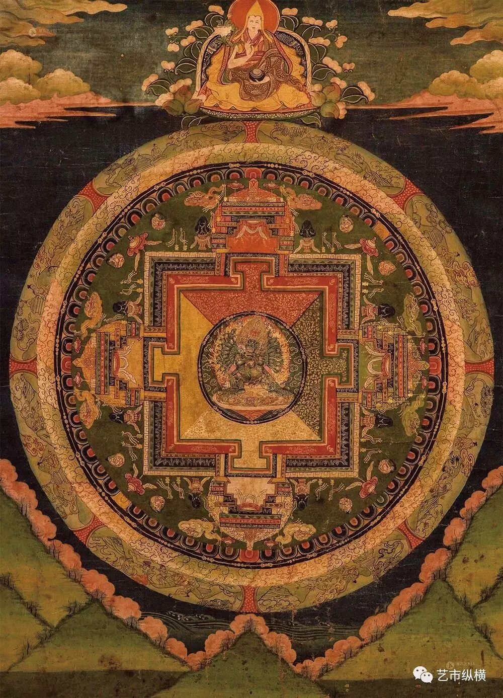 藏密 曼荼羅 藝術 藝術市場 品賞 藝市縱橫 微文庫