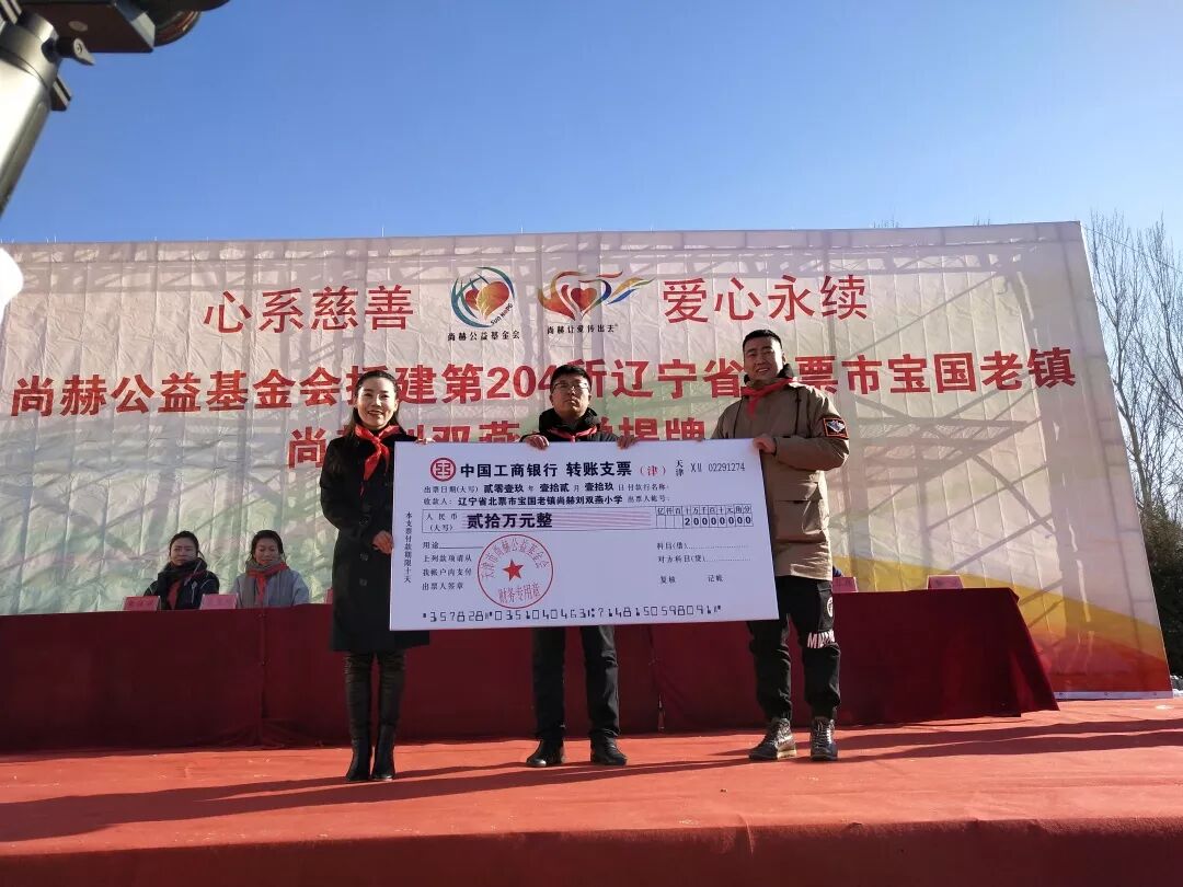 温度报表204！尚赫用爱心让凛冬如春！