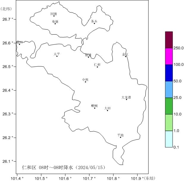 2024年05月15日 攀枝花天气