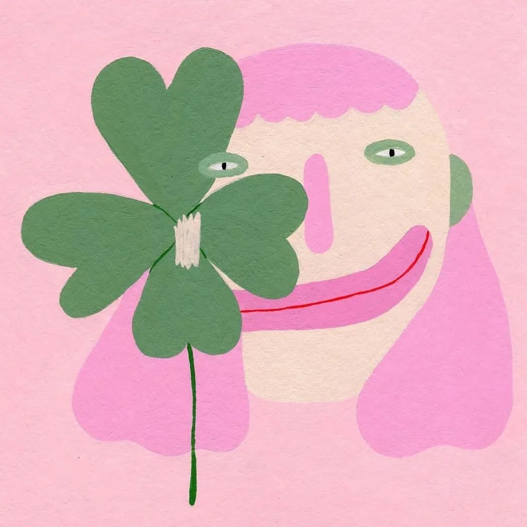 收集这些高级插画春天换新头像