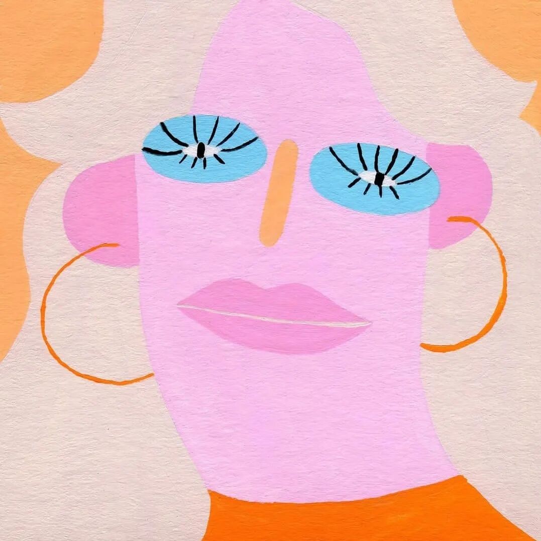 收集这些高级插画春天换新头像